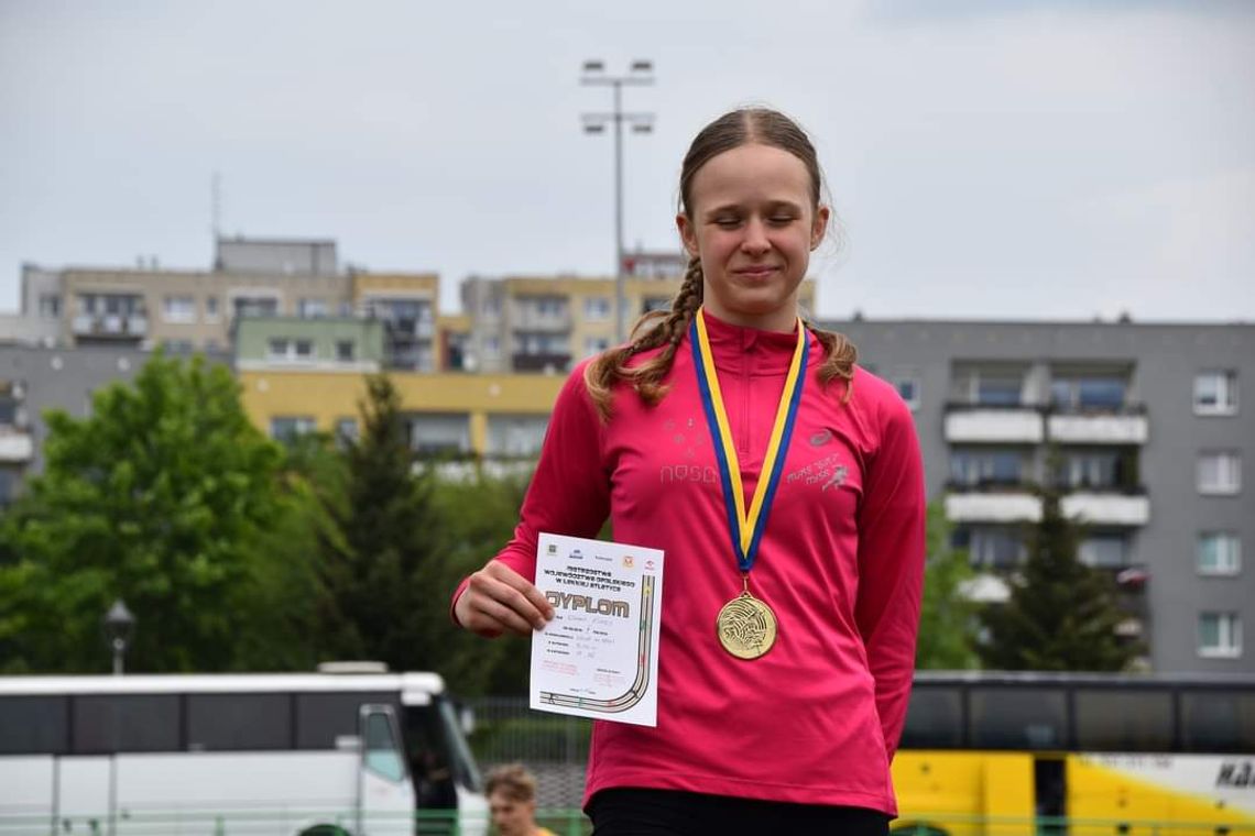 Nysanie mistrzami województwa! Oliwia Fitas z dwoma medalami