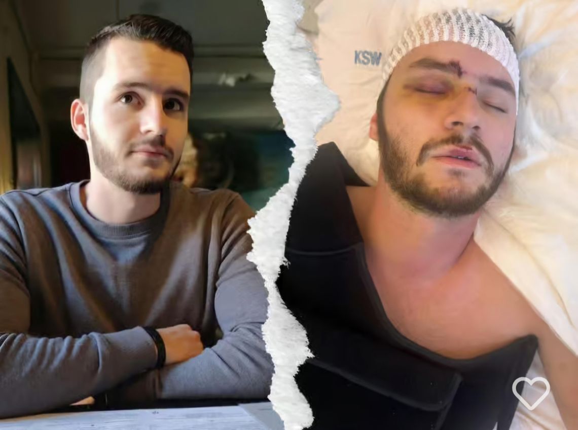 Nysanin walczy o powrót do sprawności. Łukasz uległ poważnemu wypadkowi w Bieszczadach Nysanin walczy o powrót do sprawności. Łukasz uległ poważnemu wypadkowi w Bieszczadach