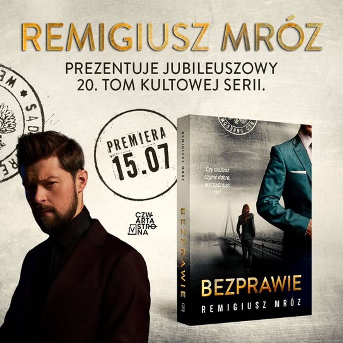 Od dziś w Empiku 20 tom Bezprawia R. Mroza Od dziś w Empiku 20 tom Bezprawia R. Mroza