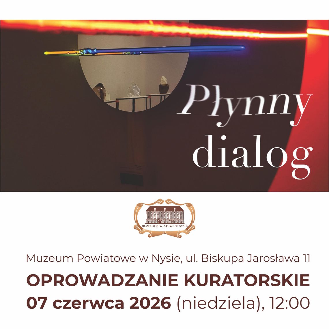 Oprowadzanie kuratorskie po wystawie „Płynny dialog – artyści Katedry Szkła wrocławskiej Akademii Sztuk Pięknych” Oprowadzanie kuratorskie po wystawie „Płynny dialog – artyści Katedry Szkła wrocławskiej Akademii Sztuk Pięknych”