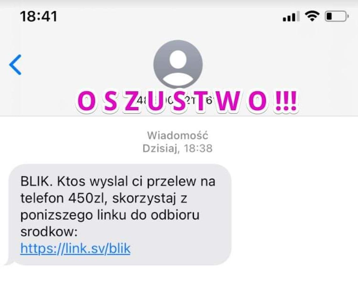 Oszuści znowu wykorzystują BLIK-a. Uwaga na fałszywe SMS-y!