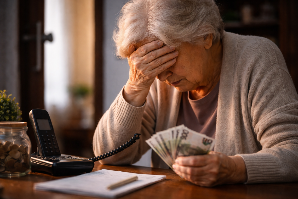 Oszustwo „na wnuczka”. 88-latka straciła pieniądze! Oszustwo „na wnuczka”. 88-latka straciła pieniądze!