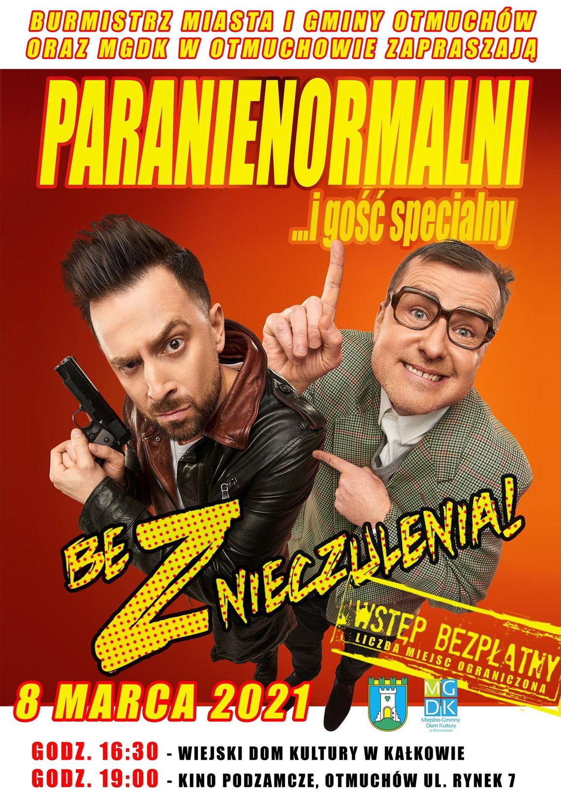 "PARANIENORMALNI" w Otmuchowie na Dzień Kobiet