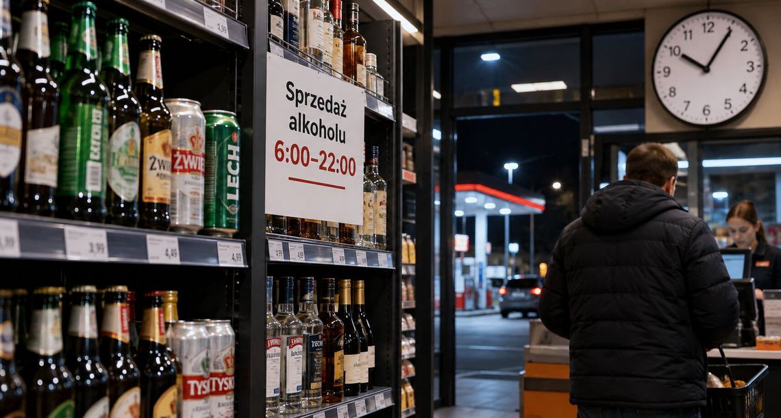 Po 22 nie kupisz alkoholu nawet na stacji. Tak zdecydował Sejm