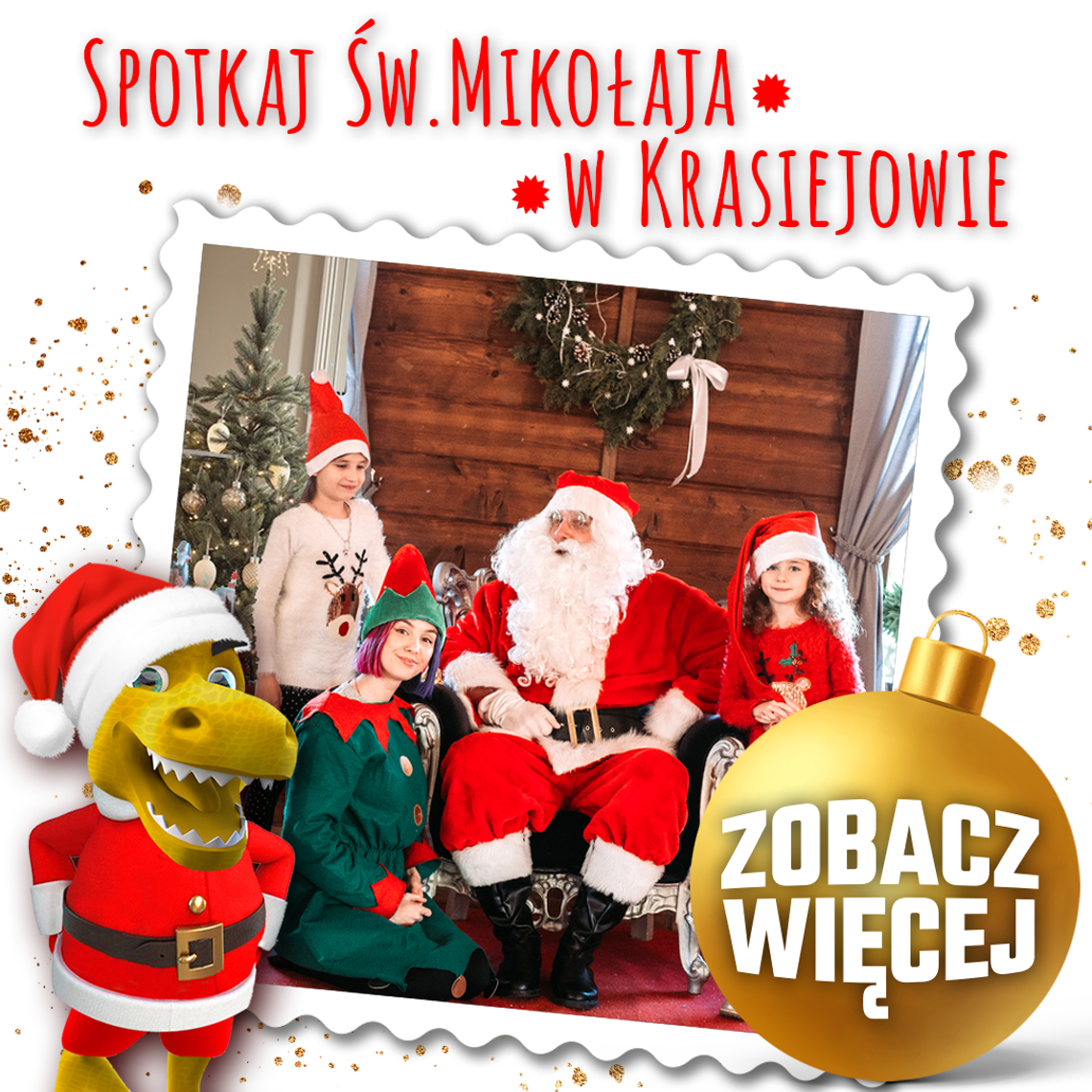 Poczuj magię Świąt w Chacie Świętego Mikołaja