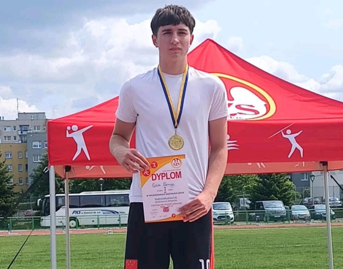 Podwójne podium dla Colina Serugi! Młodzi lekkoatleci z Białej Nyskiej błyszczą w Opolu