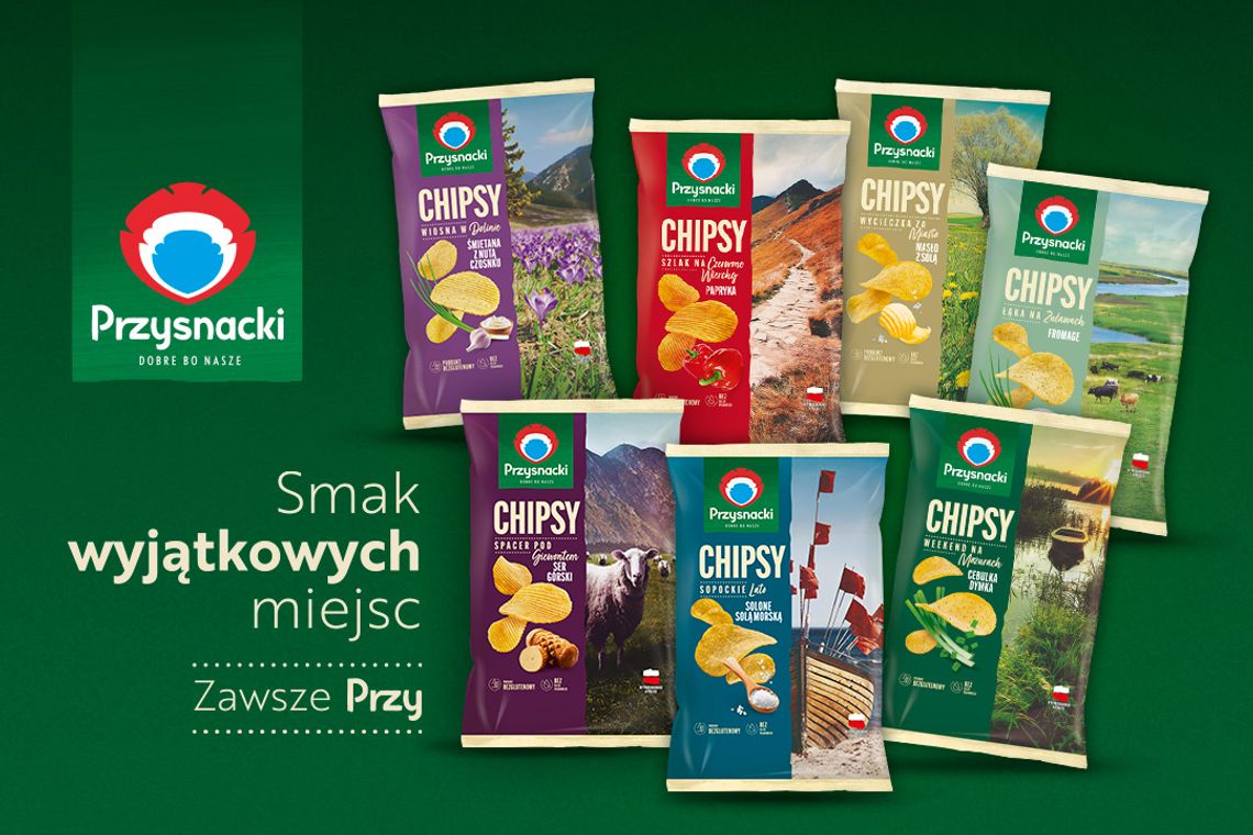 Polska inspiruje w nowej linii chipsów Przysnacki