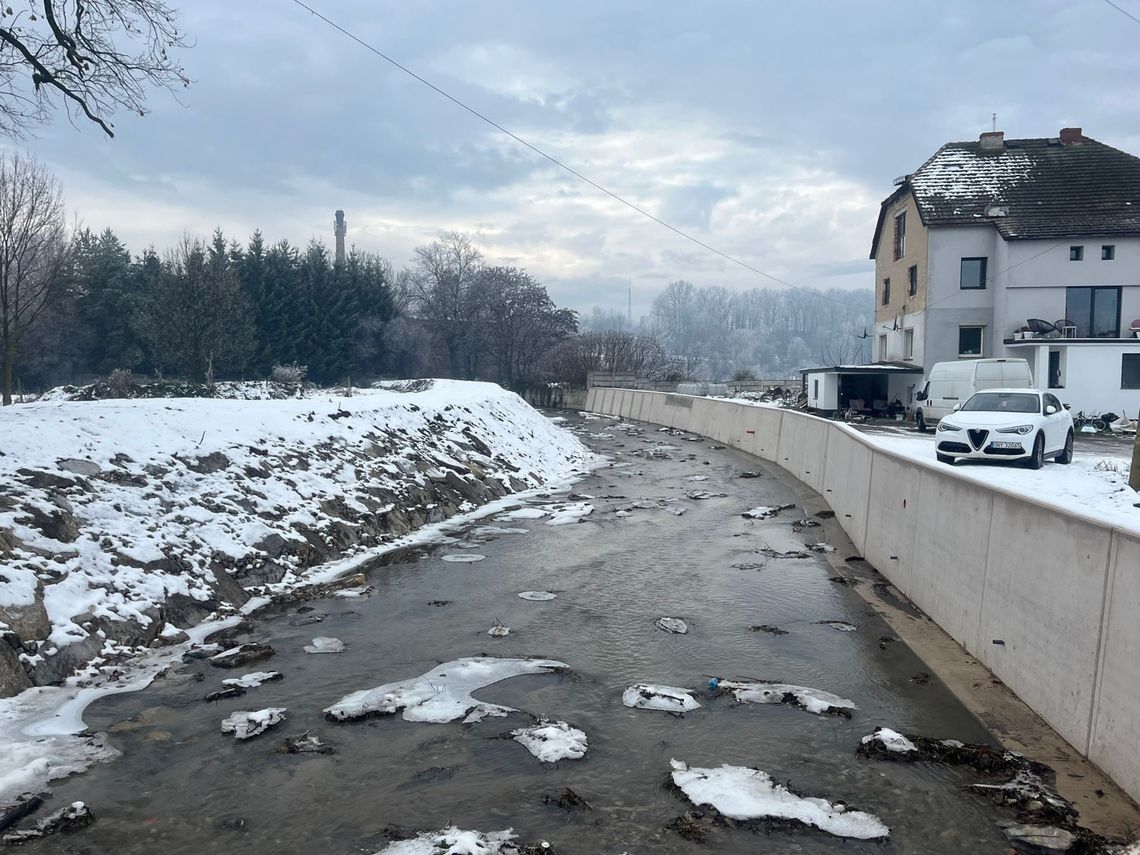 Prace na potoku Biała Woda zakończone