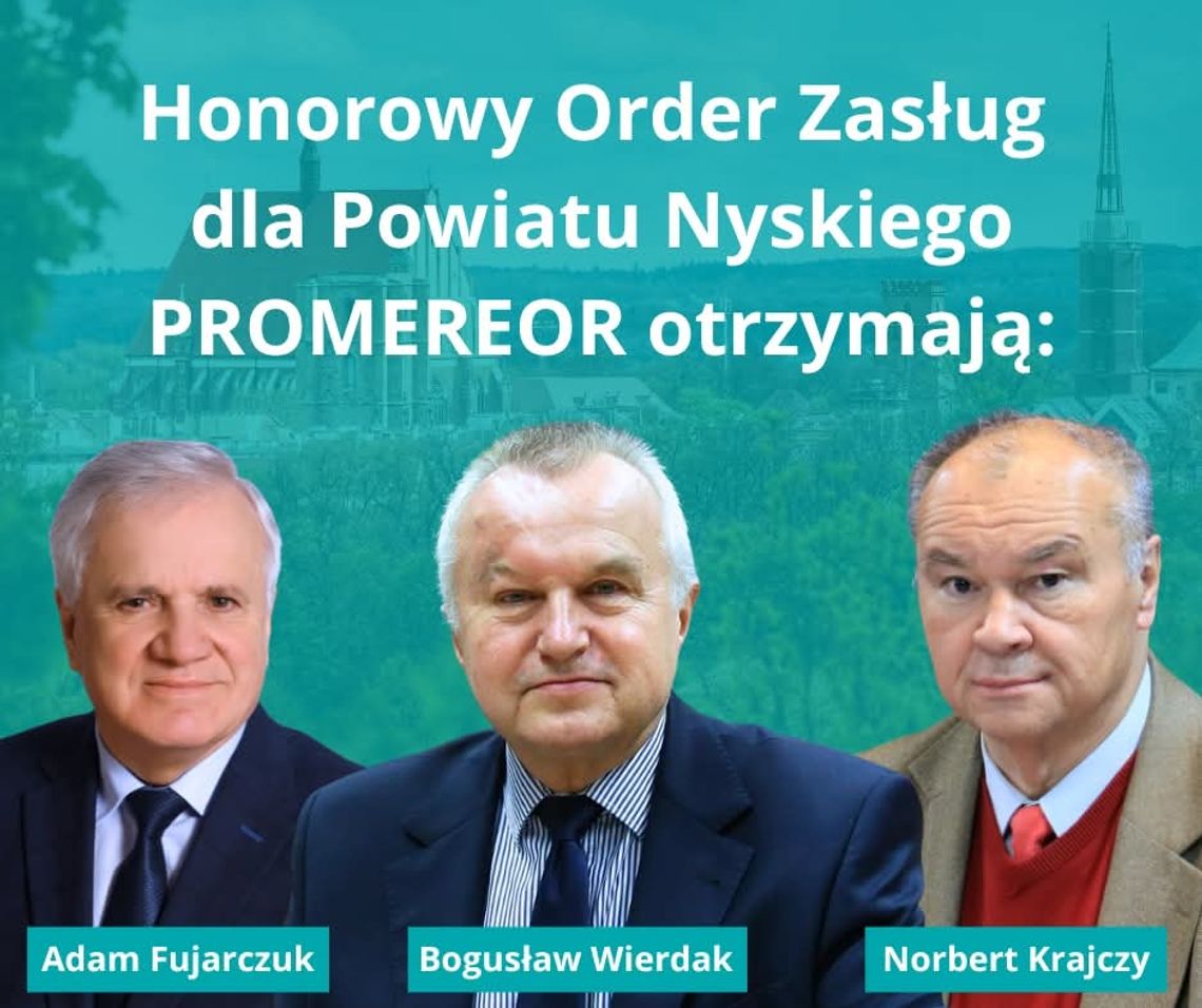 PROMEREORY przyznane! Powiat Nyski nagradza zasłużonych