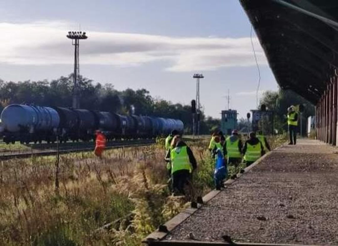 Skazani z Zakładu Karnego w Nysie sprzątali miasto