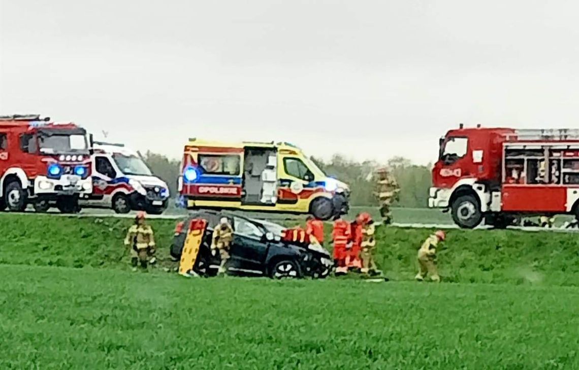 Śmiertelny wypadek na trasie Nysa-Niemodlin. Dwie osoby nie żyją