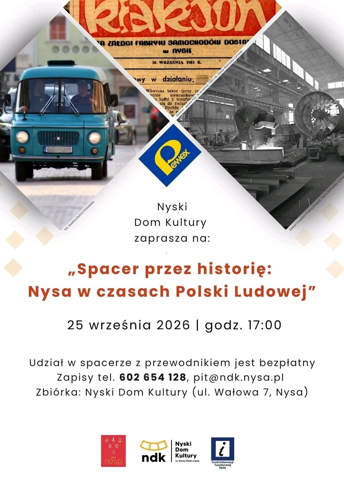 Spacer przez historię. Nysa w czasach Polski Ludowej Spacer przez historię. Nysa w czasach Polski Ludowej