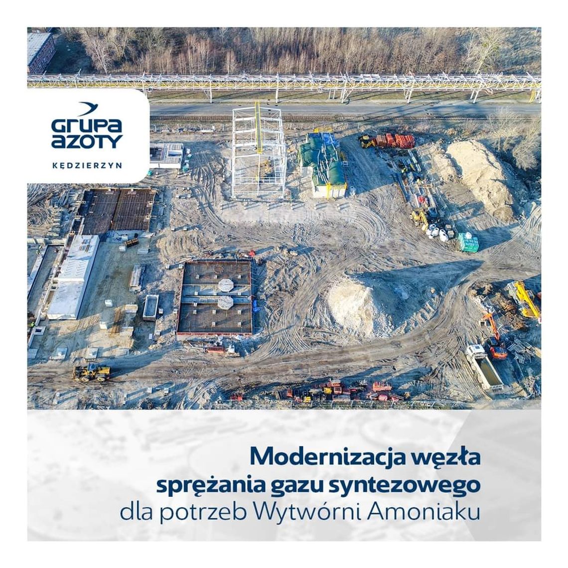 Spółka z Grupy Kapitałowej Grupa Azoty realizuje ważną inwestycję dla produkcji nawozów