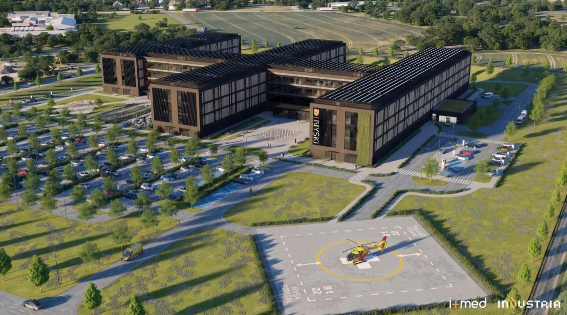 Starosta uspokaja po zmianach w resorcie zdrowia. Nowy szpital ma być w 2028 roku