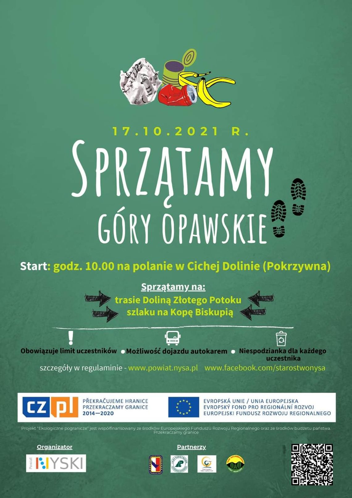 Starostwo organizuje akcję "Sprzątania Gór Opawskich"