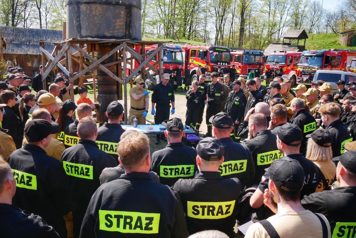 Strażacy ochotnicy z powiatu nyskiego szkolili się w Nysie. Wspólny cel: jeszcze skuteczniejsze działania