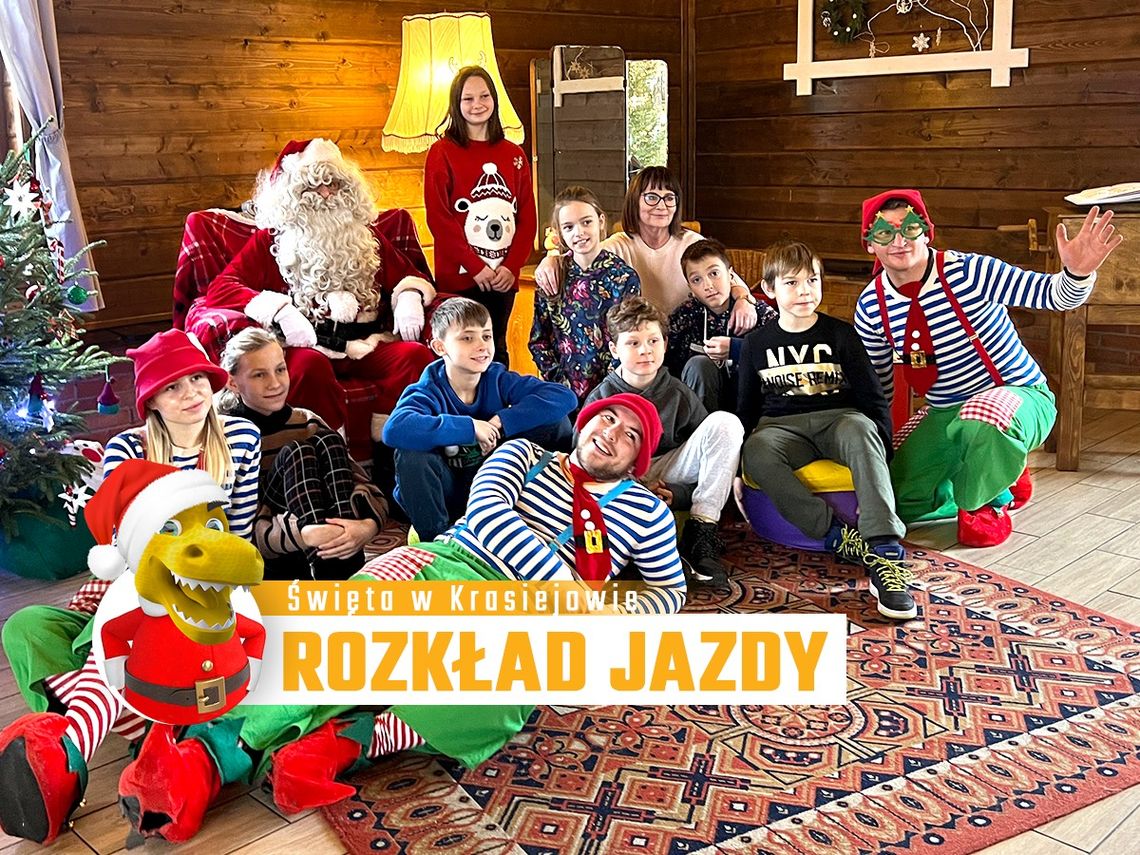 Święta w Krasiejowie - rozkład jazdy