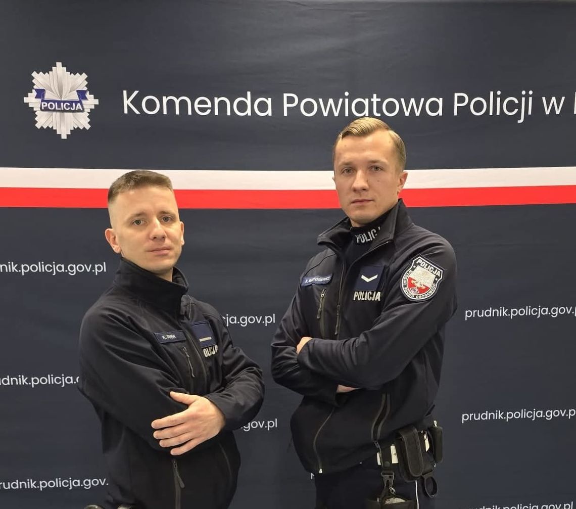 Szybka interwencja policjantów uratowała życie mężczyzny w kryzysie emocjonalnym