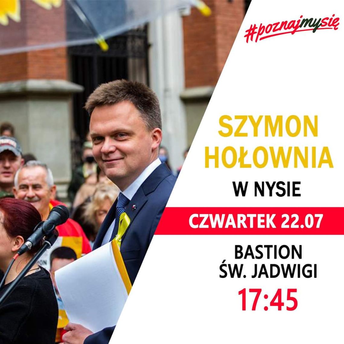 Szymon Hołownia w Nysie