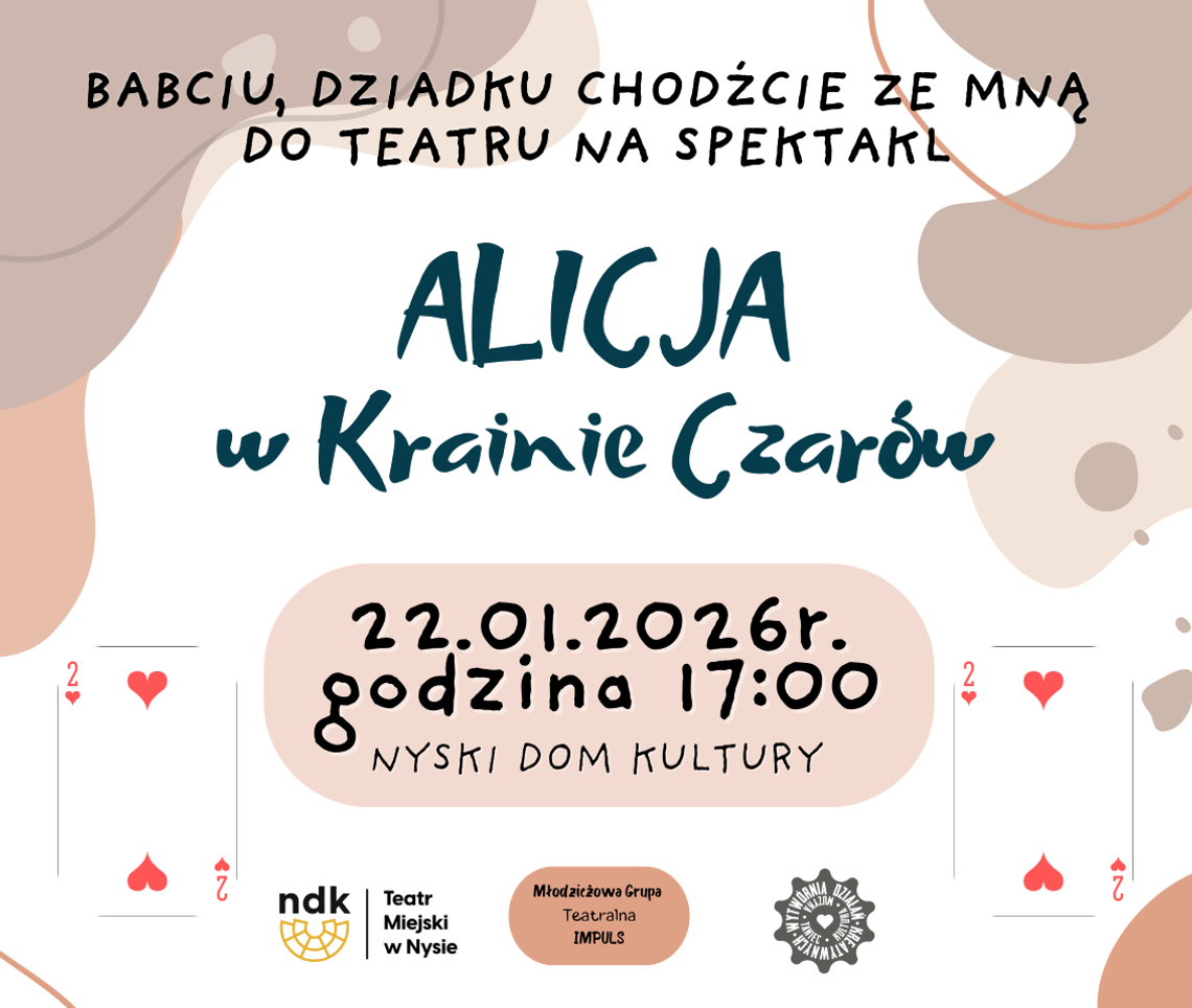 Teatralny prezent z okazji Dnia Babci i Dziadka Teatralny prezent z okazji Dnia Babci i Dziadka