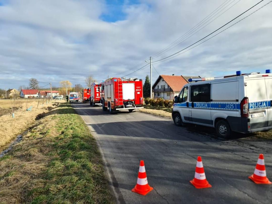 Tragedia we Włodarach. Zginął 36-letni rowerzysta