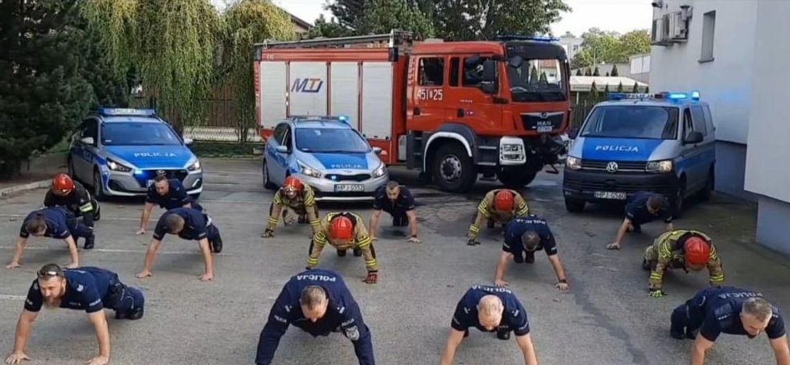 Tragiczna śmierć policjanta. Koledzy wspierają jego rodzinę