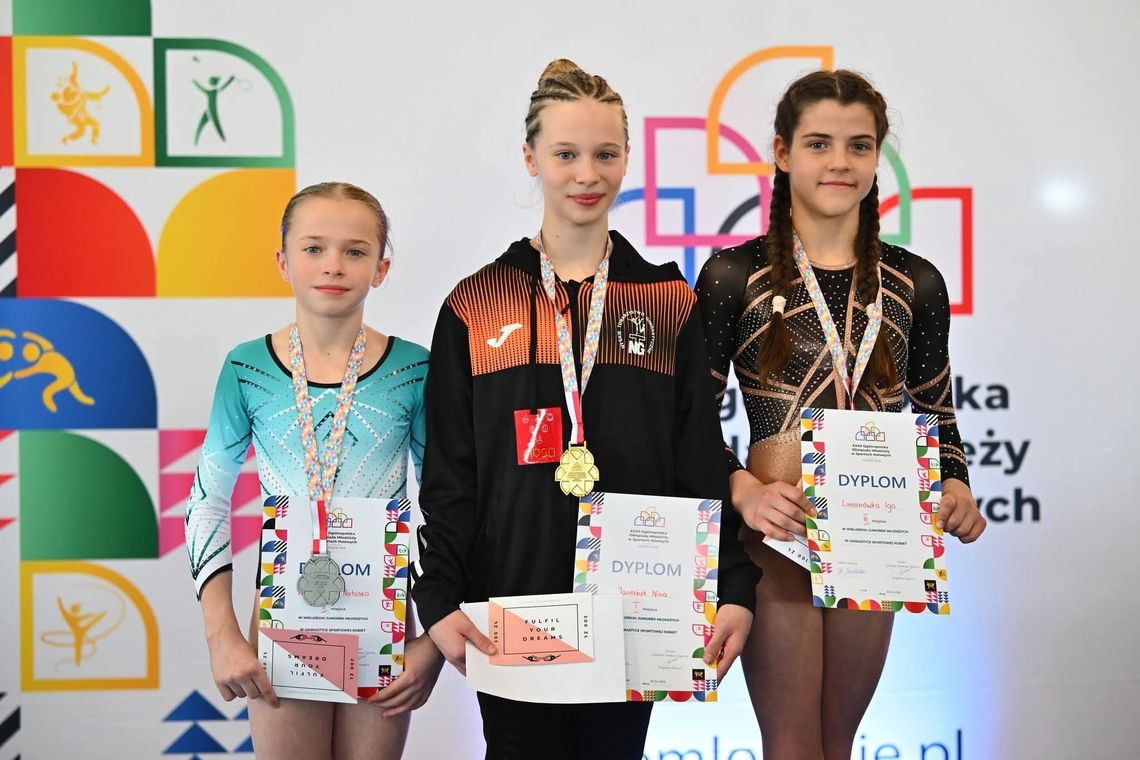 Trzy złota dla Niny Jaseniuk! Młodzi sportowcy z Nysy zachwycili całą Polskę