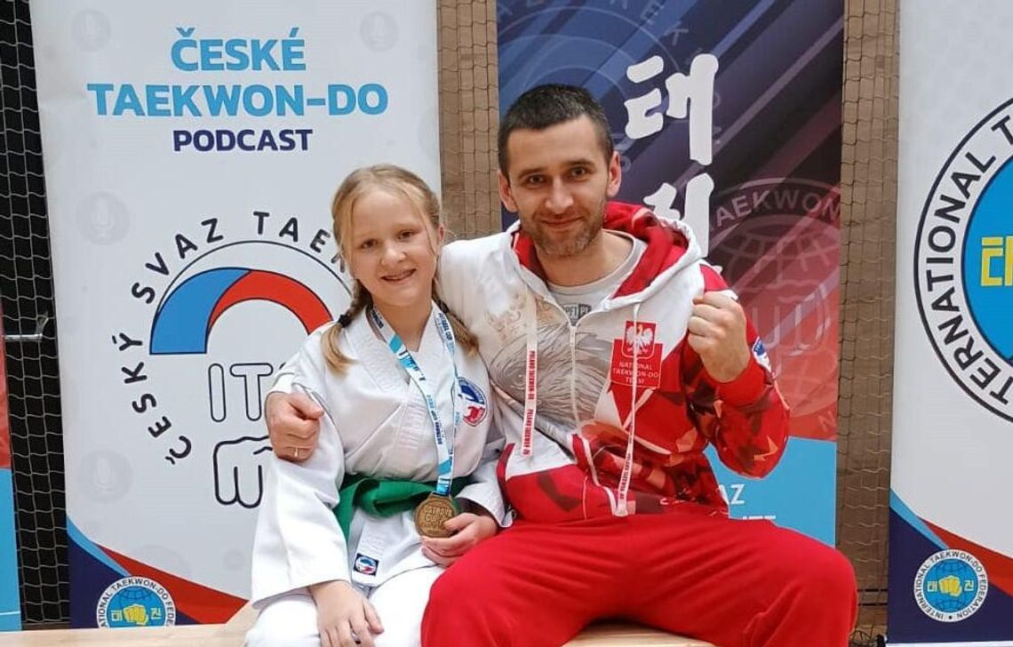 Uczennica Szkoły w Białej Nyskiej złotą medalistką Międzynarodowych Zawodów Taekwon-Do!