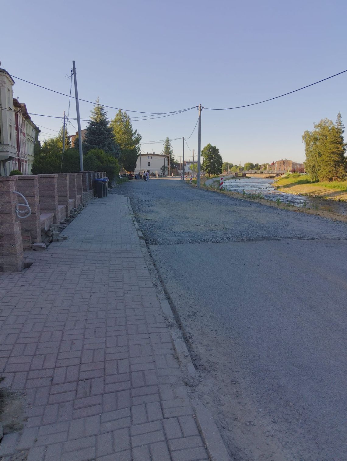 Ulica Andersa nadal bez nawierzchni - mija dziewięć miesięcy po powodzi