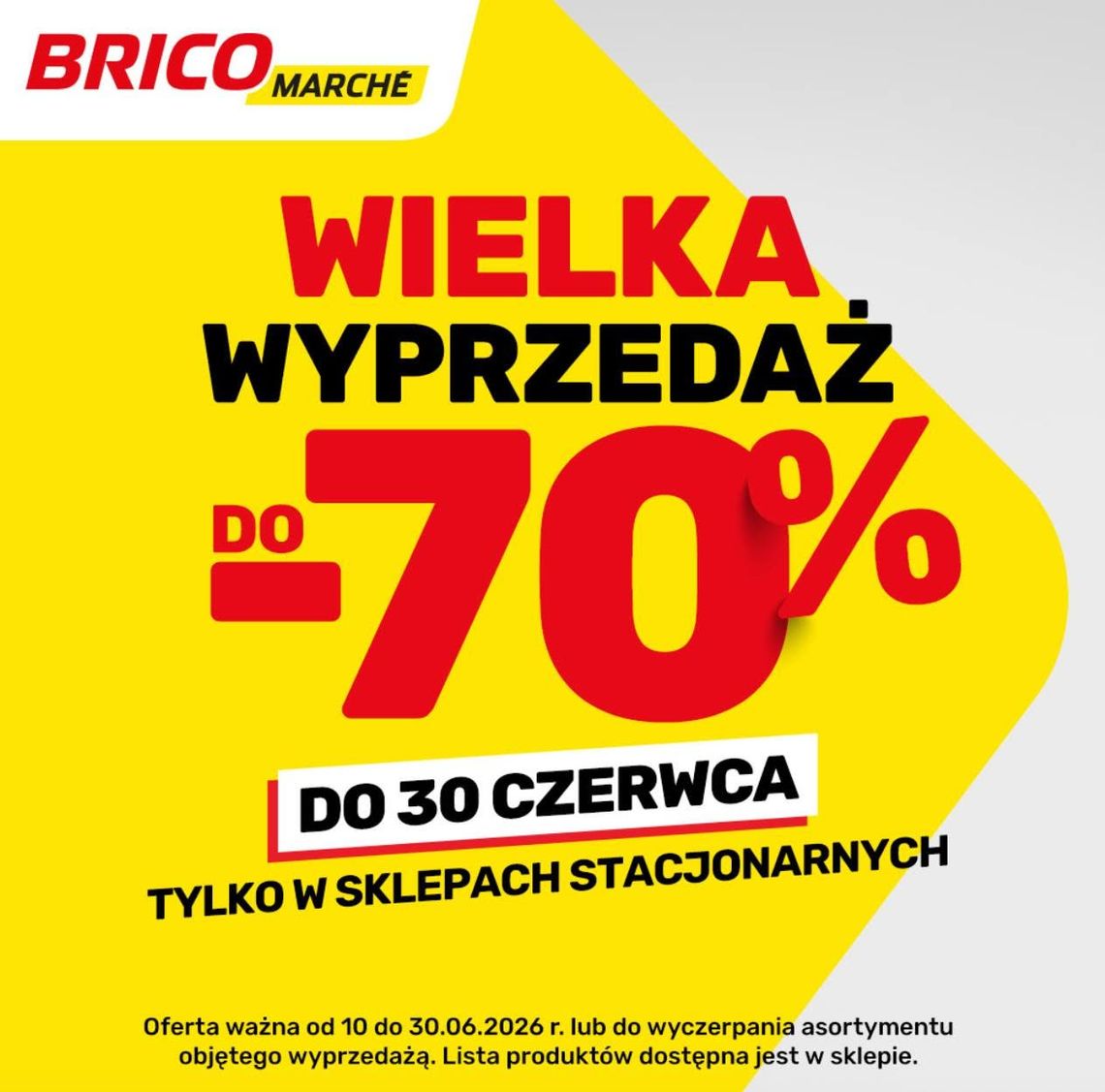 Urodzinowe okazje w Bricomarché. Rabaty sięgają nawet 70 procent
