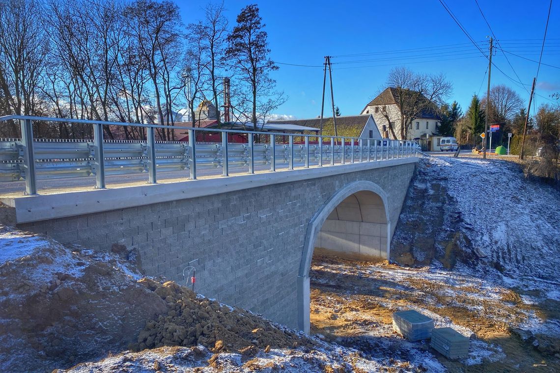 Wiadukt w Karłowicach Małych oddany do użytku