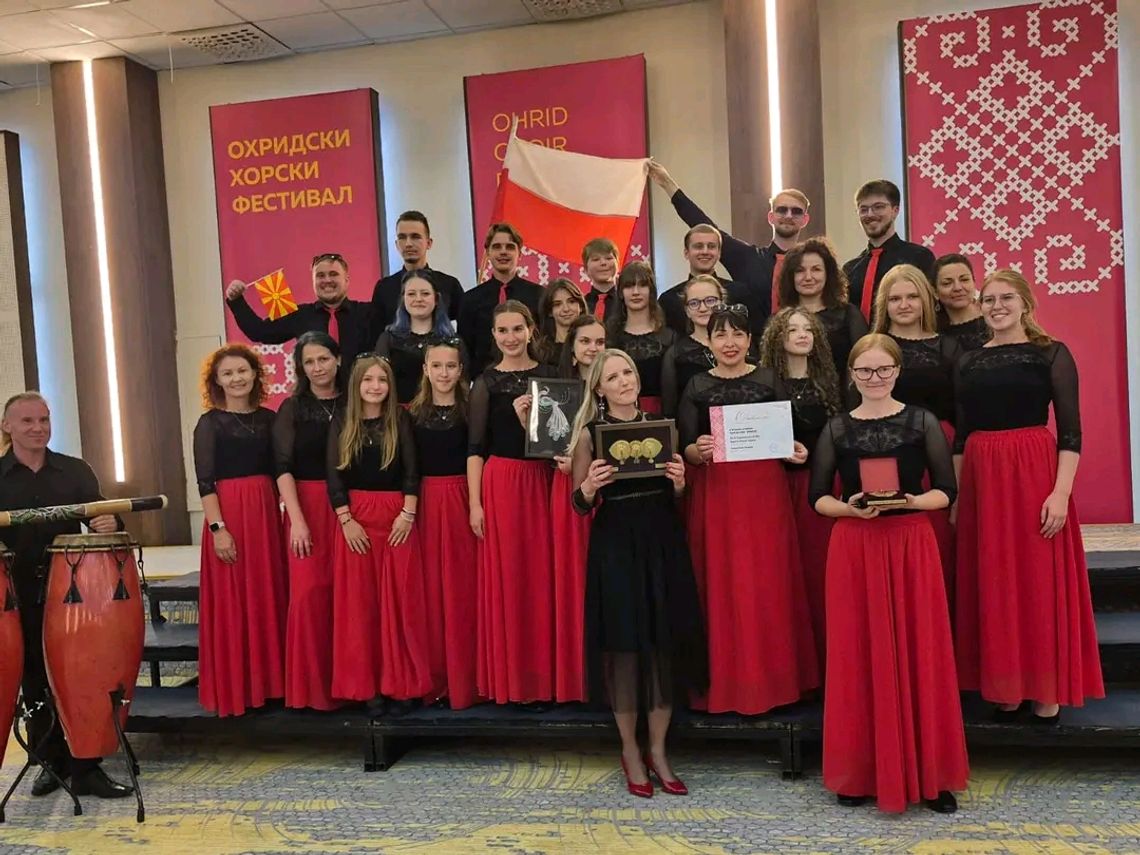 Wielki sukces Chóru Gaudeamus. Grand Prix na międzynarodowym festiwalu w Macedonii