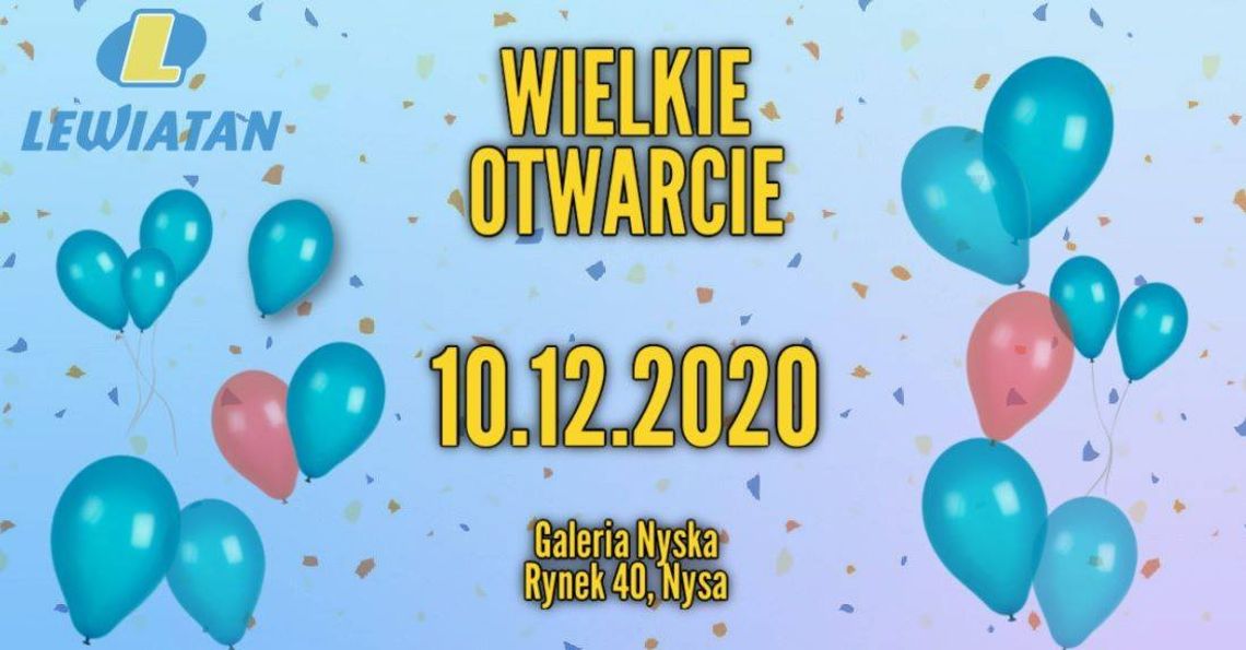 Wielkie otwarcie Lewiatana w nowej Galerii Nyskiej