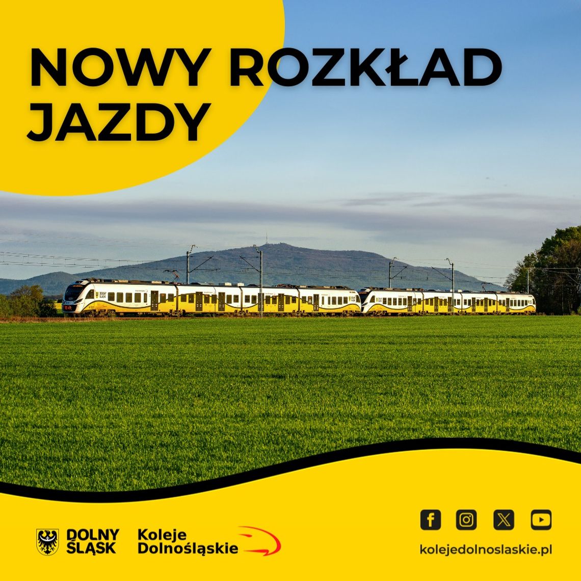 Wiosenna korekta rozkładu jazdy Kolei Dolnośląskich. Więcej pociągów i czasowe zamknięcia linii Wiosenna korekta rozkładu jazdy Kolei Dolnośląskich. Więcej pociągów i czasowe zamknięcia linii