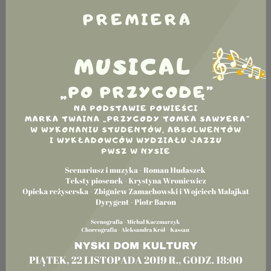 Wyjątkowy musical w Nyskim Domu Kultury