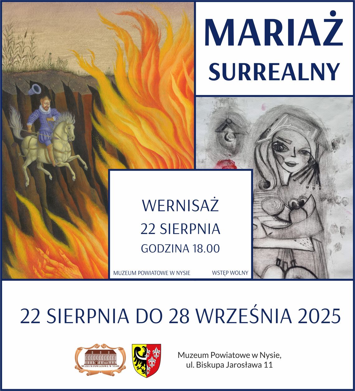 Wystawa Jindry Čapka i Lucie Gelemovej w Muzeum Powiatowym w Nysie