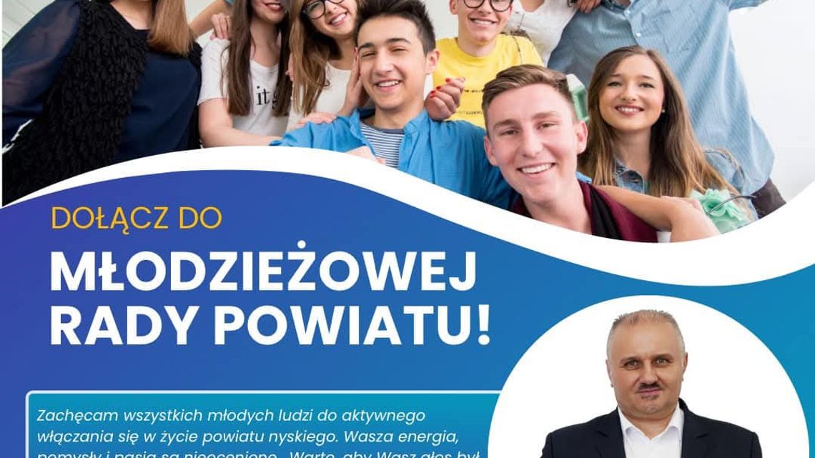 Zostań głosem młodego pokolenia! Rusza nabór do Młodzieżowej Rady Powiatu w Nysie