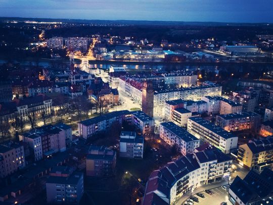 Nysa nocą